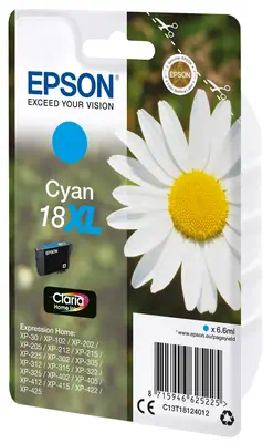 Vente EPSON 18XL cartouche encre cyan haute capacité 6.6ml Epson au meilleur prix - visuel 2