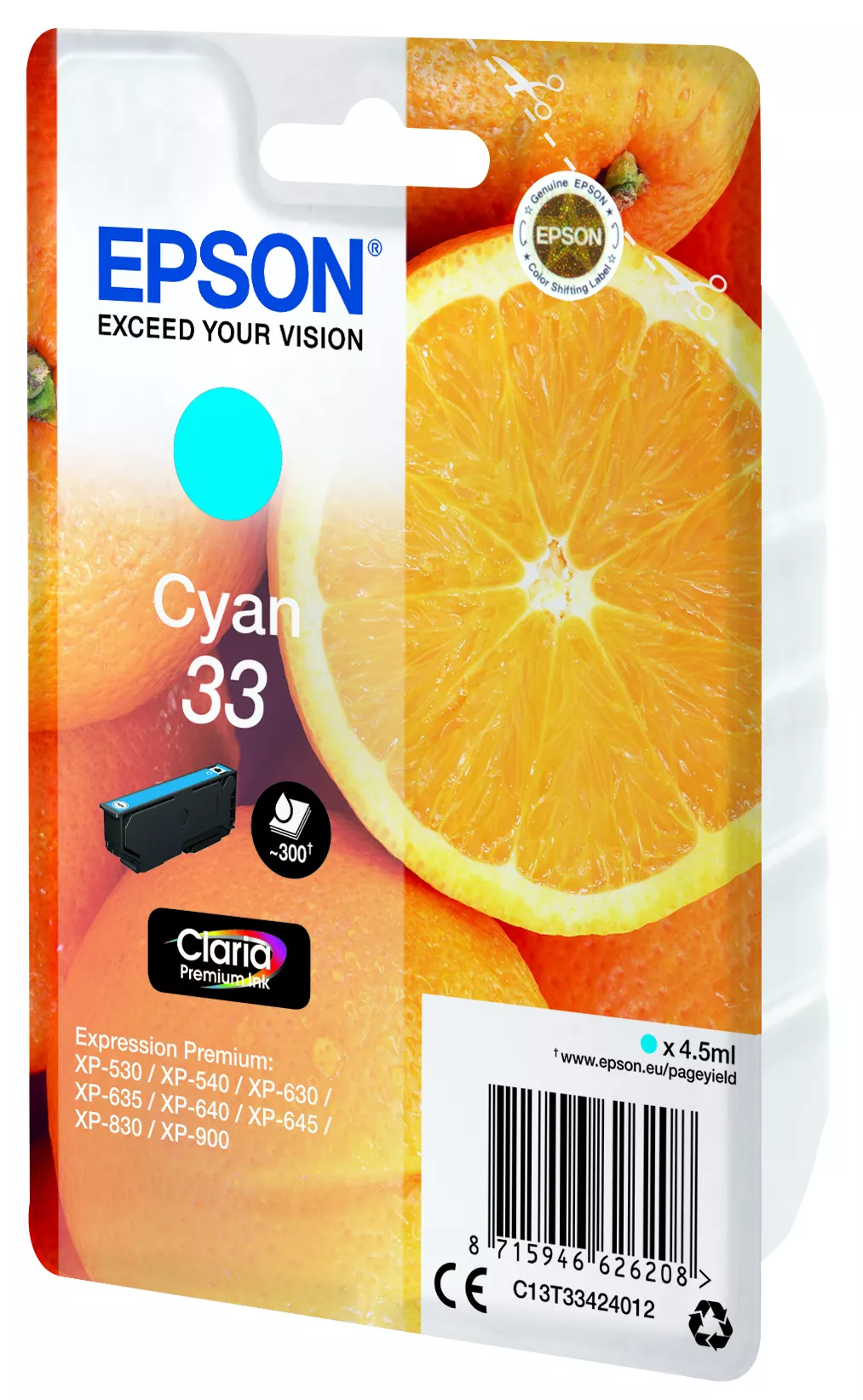 Vente EPSON Cartouche Oranges Encre Claria Premium Cyan Epson au meilleur prix - visuel 4