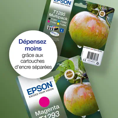 Epson Apple Encre noire DURABrite Ultra Pomme T1291 - Cartouches d'encre - visuel 3