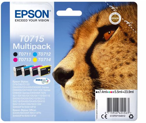 Vente EPSON DURABRITE Ultra cartouche d encre noir et tricolore 1-pack au meilleur prix