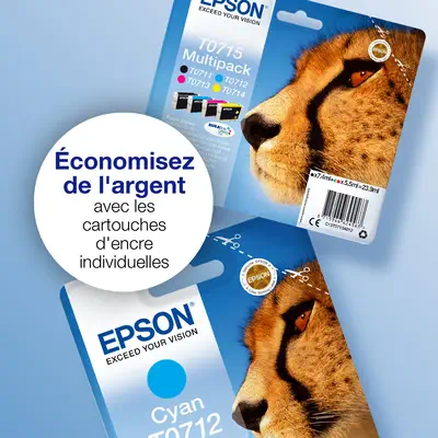 Epson Singlepack Cyan T0712 DURABrite Ultra Ink - Cartouches d'encre - visuel 5