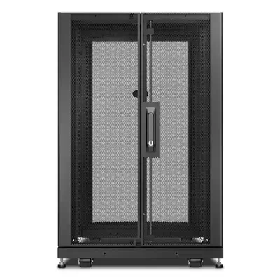 NetShelter SX - baie 19P avec panneaux - 18U - 600x900x925mm - noir - APC - Rack et Armoire - visuel 4