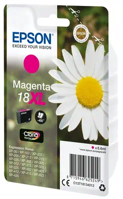 Vente EPSON 18XL cartouche dencre magenta haute capacité 6.6ml Epson au meilleur prix - visuel 4