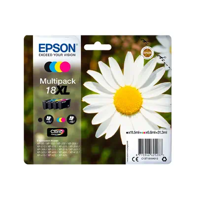 Epson Daisy Encre jaune Claria Home Pâquerette 18XL - Cartouches d'encre - visuel 2