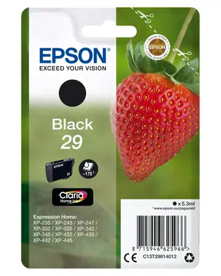 Achat EPSON Cartouche Fraise Encre Claria Home Noir et autres produits de la marque Epson