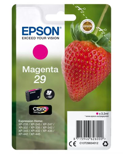 Achat EPSON Cartouche Fraise Encre Claria Home Magenta et autres produits de la marque Epson