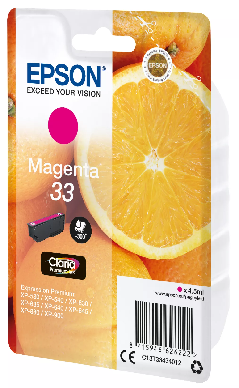 Vente EPSON Cartouche Oranges Encre Claria Premium Magenta Epson au meilleur prix - visuel 2