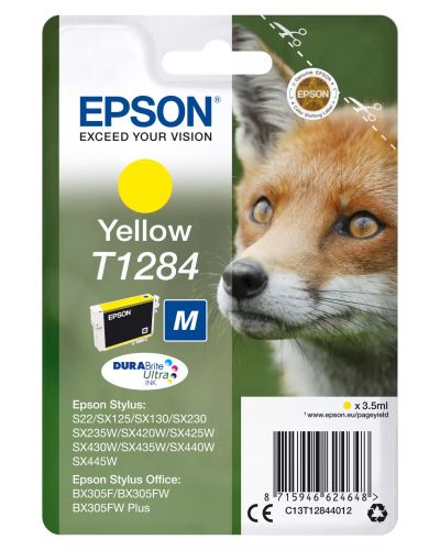 Revendeur officiel EPSON T1284 cartouche d encre jaune capacité standard 3