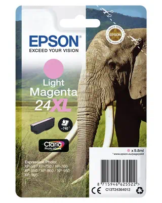 Achat EPSON 24XL cartouche dencre magenta clair haute capacité sur hello RSE - visuel 3
