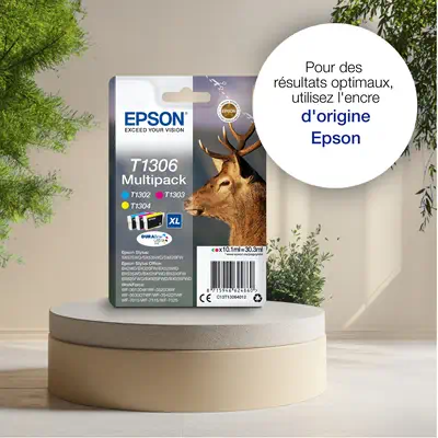 Epson Stag Encre noire DURABrite Ultra Cerf T1301 - Cartouches d'encre - visuel 4