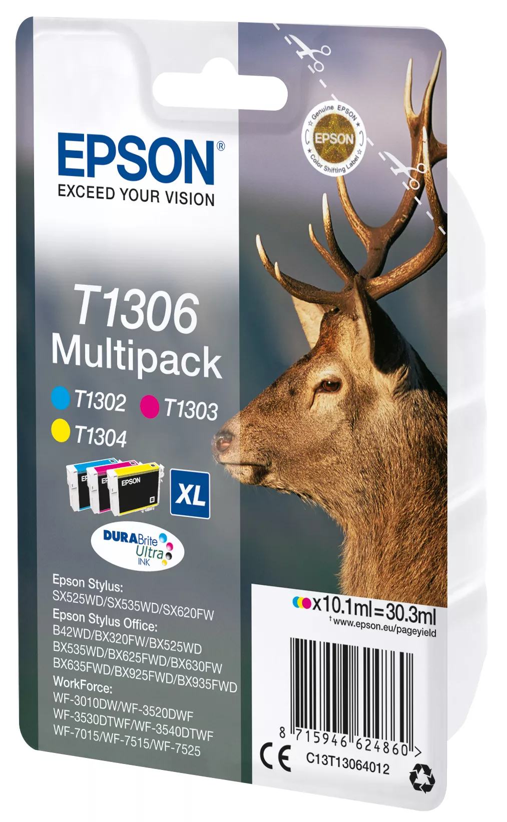Vente EPSON T1306 cartouche d encre tricolore très haute Epson au meilleur prix - visuel 2