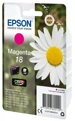 Vente EPSON 18 cartouche dencre magenta capacité standard 3.3ml Epson au meilleur prix - visuel 4