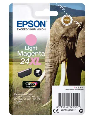 Achat Cartouches d'encre EPSON 24XL cartouche dencre magenta clair haute capacité 9