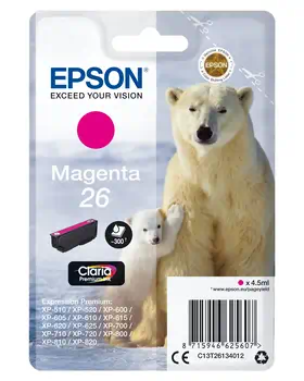 Garantie Cartouches d'encre Epson C13T26134022