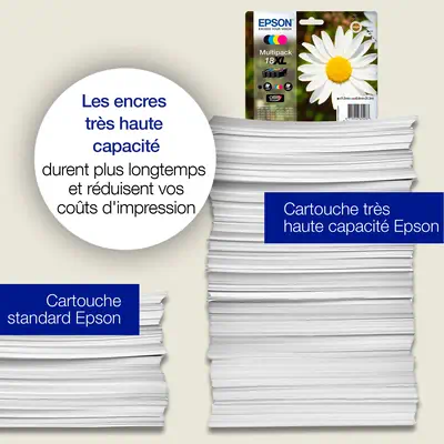Epson Daisy Encre noire Claria Home Pâquerette 18 - Cartouches d'encre - visuel 5