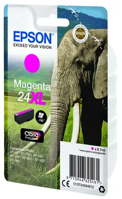 Vente EPSON 24XL cartouche dencre magenta haute capacité 8.7ml Epson au meilleur prix - visuel 4