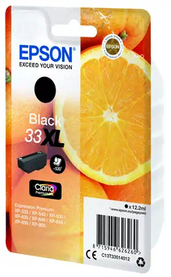 Cartouche "Oranges" - Encre Claria Premium N (XL) Epson - visuel 1 - hello RSE - Les encres Epson sont optimisées pour les imprimantes Epson