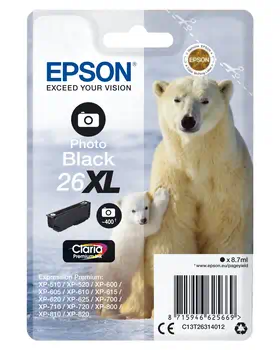 EPSON 5LB 26XL ink cartridge photo black high capacity 8 livraison rapide