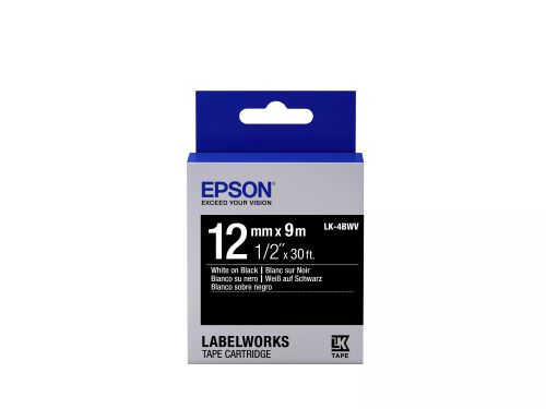 Achat EPSON LK-4BWV Vif Blanc/Noir 12/9 et autres produits de la marque Epson
