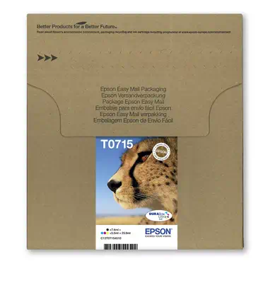 EPSON 2LB EasyMail MP Cheetah DURABrite Ultra CMYK Epson - visuel 1 - hello RSE - Emballage EasyMail Epson d'origine