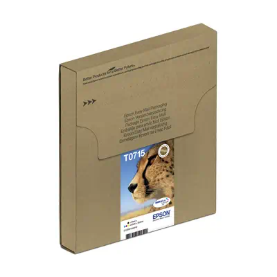 EPSON 2LB EasyMail MP Cheetah DURABrite Ultra CMYK Epson - visuel 1 - hello RSE - Réalisez des économies grâce aux cartouches d'encre séparées