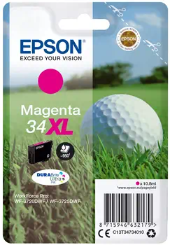 Achat EPSON Singlepack 34XL Encre Magenta DURABrite Ultra 10 au meilleur prix