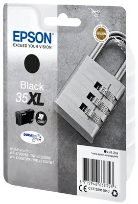 Vente Epson Padlock Singlepack Black 35XL DURABrite Ultra Ink Epson au meilleur prix - visuel 4