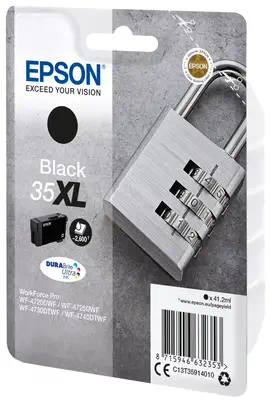 Vente Epson Padlock Singlepack Black 35XL DURABrite Ultra Ink Epson au meilleur prix - visuel 2