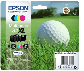 Achat responsable Cartouches d'encre Epson Noir, Cyan, Magenta, Jaune