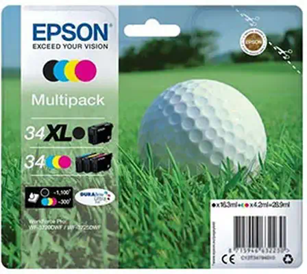 Epson Golf ball T3479 cartouche d'encre 1 pièce(s) Original Noir, Cyan, Magenta, Jaune - Cartouches d'encre - visuel 1