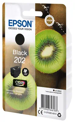 Epson Kiwi Singlepack Black 202 Claria Premium Ink Epson - visuel 1 - hello RSE - Réduisez vos coûts d'impression