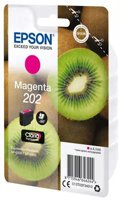 Vente Epson Kiwi Singlepack Magenta 202 Claria Premium Ink Epson au meilleur prix - visuel 2
