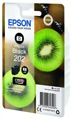 Vente EPSON 202 Photo Black Ink Cartridge sec Epson au meilleur prix - visuel 6