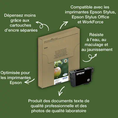 Encre EasyMail DURABrite Ultra multipack 4 couleurs Pomme T129 - Epson - Cartouches d'encre - visuel 1