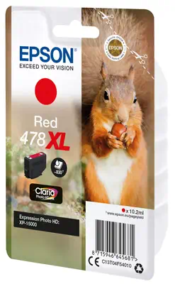 Achat Epson Squirrel Singlepack Red 478XL Claria Photo HD sur hello RSE - visuel 3