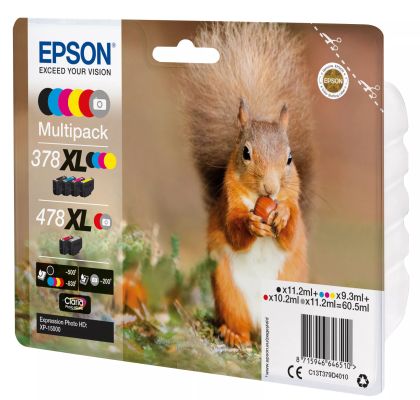 Achat EPSON Multipack 6 colours 378XL/478XL Squirrel incl. R/G sur hello RSE - visuel 3