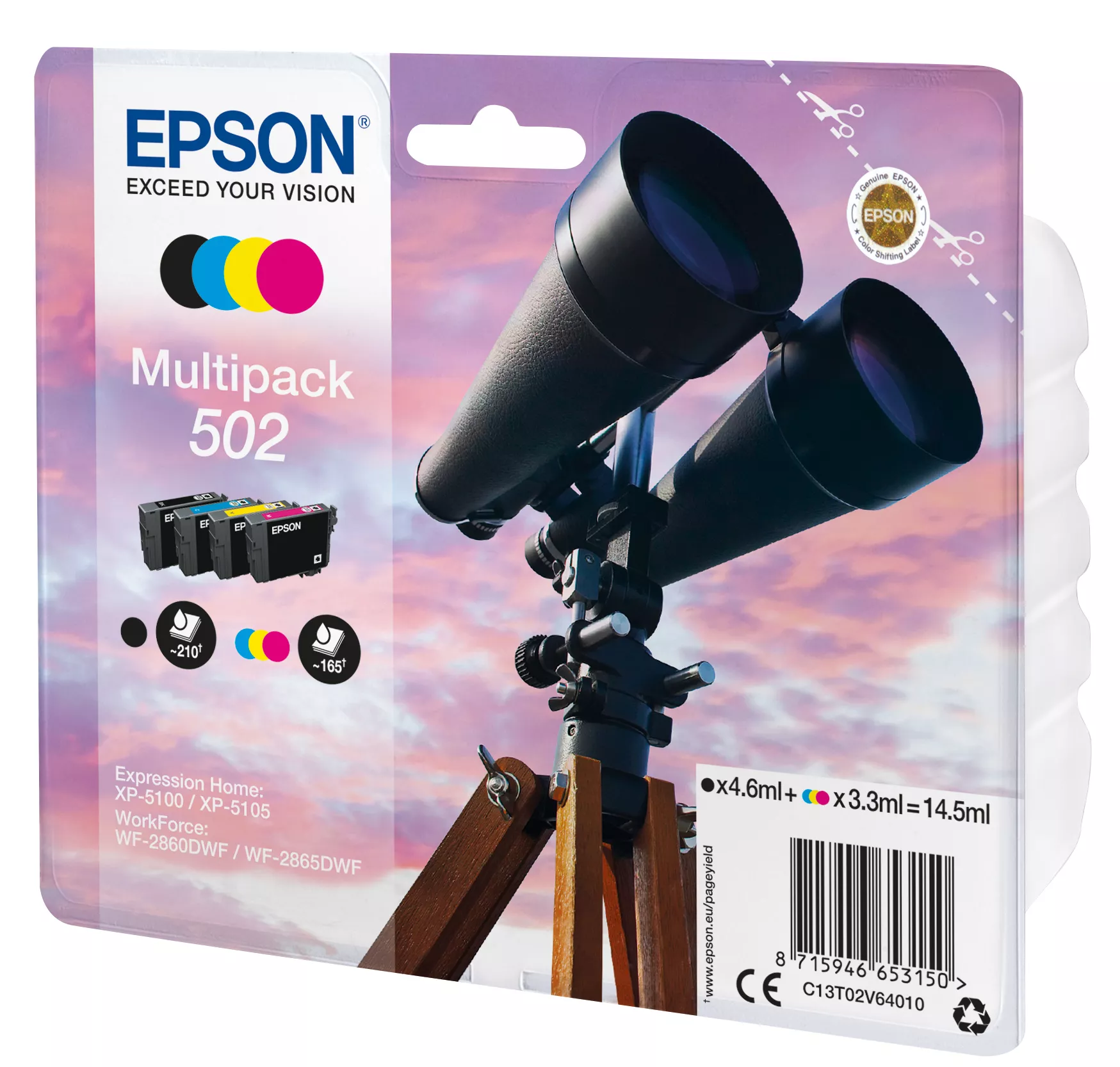 Vente EPSON Multipack 4-colours 502 Ink Epson au meilleur prix - visuel 2