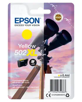 Revendeur officiel Cartouches d'encre Jaune