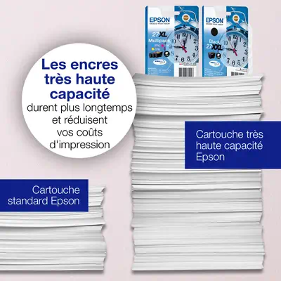 Multipack 3-clr 27XL DURABrite Ultra Ink EasyMail - Epson - Cartouches d'encre - visuel 3