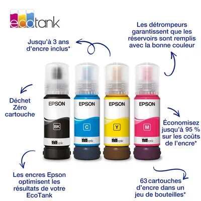 Epson 104 EcoTank Black ink bottle (WE) - Autres consommables - visuel 5