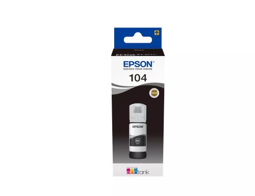 Revendeur officiel Cartouches d'encre EPSON 104 EcoTank Black ink bottle (WE