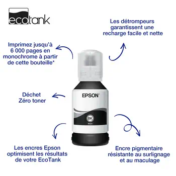 Epson 111 Bouteille d’encre pigmentaire noire EcoTank avis