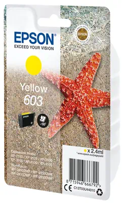 Epson Singlepack Yellow 603 Ink Epson - visuel 1 - hello RSE - Faible coût et fiabilité