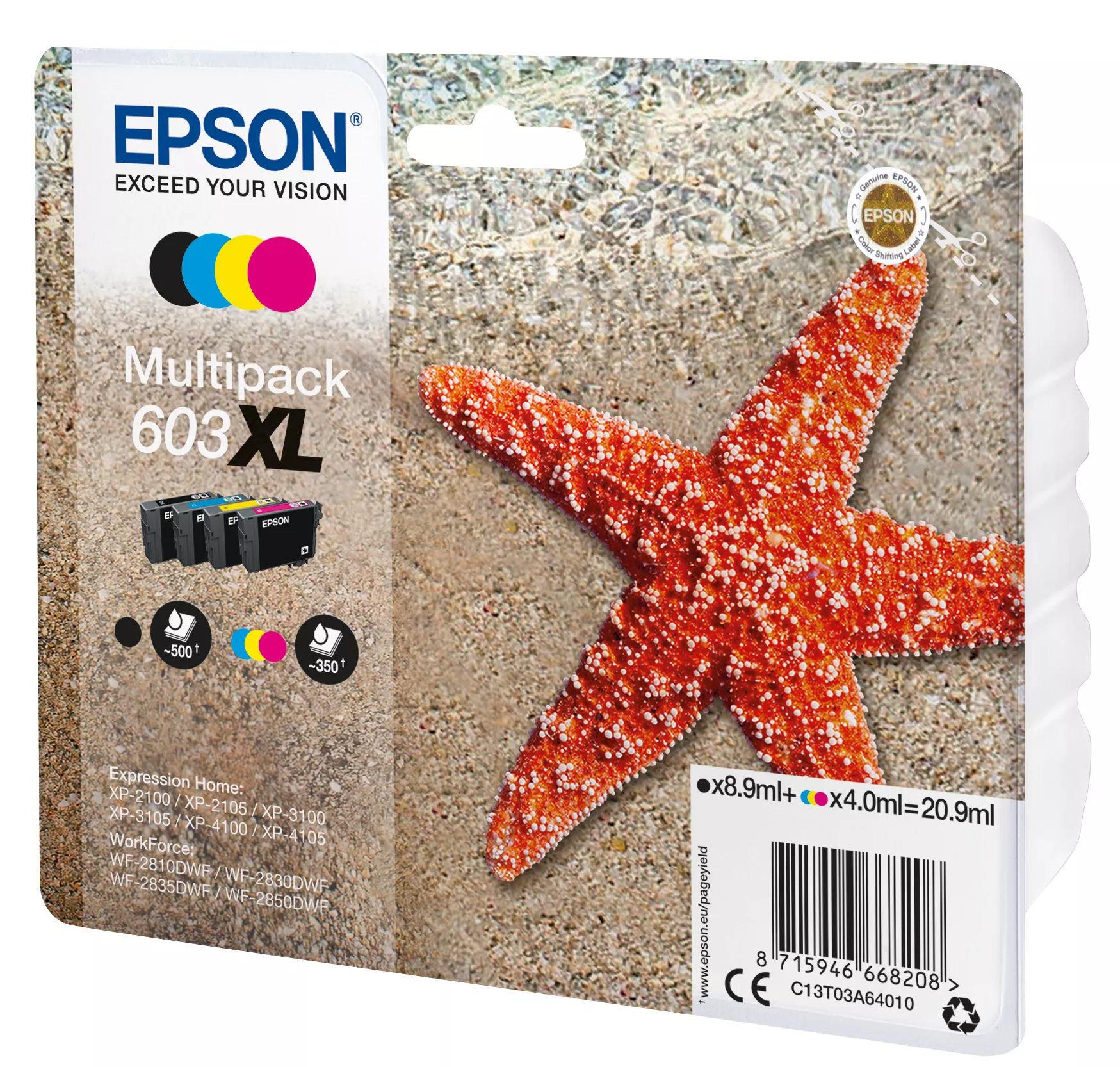 Vente EPSON Multipack 4-colours 603XL Ink Epson au meilleur prix - visuel 2