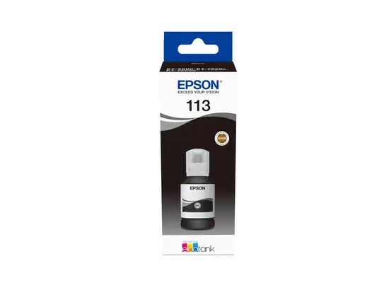 Epson 113 EcoTank Pigment Black ink bottle - Cartouches d'encre - visuel 1