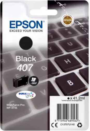 Achat Cartouches d'encre EPSON WF-4745 Series Ink Cartridge Black sur hello RSE