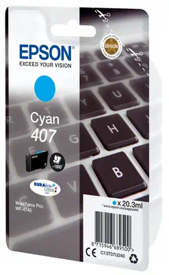 Epson WF-4745 Series Ink Cartridge L Cyan - Toner - visuel 2