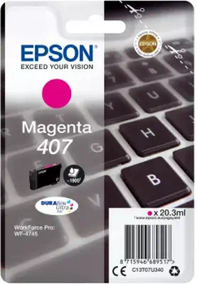Epson WF-4745 cartouche d'encre 1 pièce(s) Original Rendement Epson - visuel 1 - hello RSE - Réduisez vos coûts d'impression avec les cartouches d'encre séparées