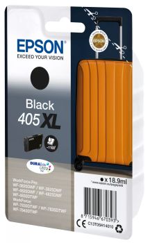 Achat Cartouches d'encre EPSON Singlepack Black 405XL DURABrite Ultra Ink