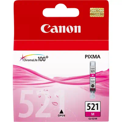 Achat CANON CLI-521M cartouche dencre magenta capacite et autres produits de la marque Canon